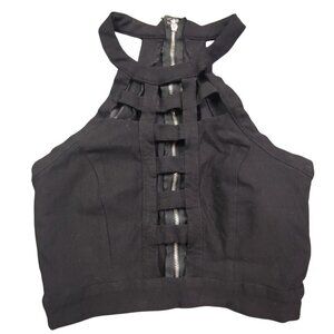 Ladder Front Crop Top